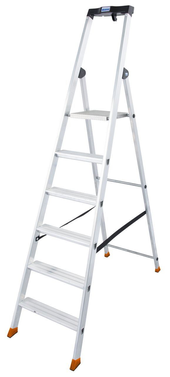 Krause MONTO Solido egy oldalon járható lépcsőfokos állólétra, 6 fokos termék fő termékképe