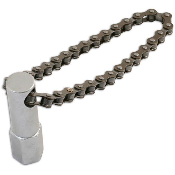 Laser Tools LAS-0234 olajszűrő leszedő, láncos, 1/2", 120 mm-ig termék fő termékképe